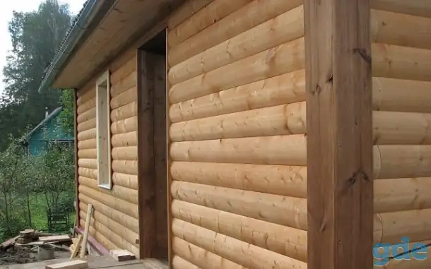 Обшивка домов сайдингом, блок хаусом, утепление фасадов, фотография 1