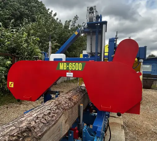 Пилорама ленточная МВ(МГ/МG)6500 цепной или винтовой подъем, фотография 1