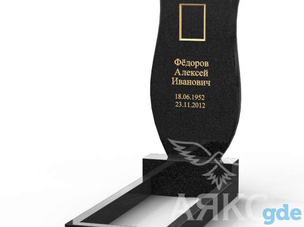 Одиночный памятник из гранита, фотография 3