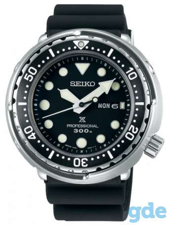 Seiko Mens Prospex Tuna Strap Dive Watch S23629J1, фотография 1