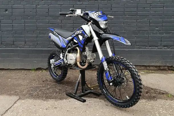 Питбайк brz sx150e 17/14 с фарой, фотография 2