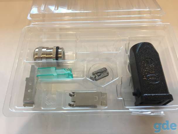 Разъем HARTING RJ Industrial Gigalink Cat. 6a IP67, фотография 1