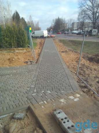 Укладка тротуарной плитки, фотография 3