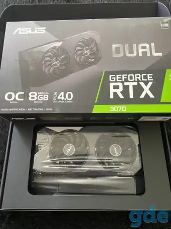 Видеокарта ASUS DUAL GeForce  RTX 3070, фотография 1