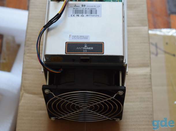 Новый Asic (Асик) AntMiner S9, фотография 5