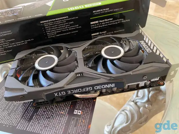 GeForce GTX 1660 super OC 6gb (без торга), фотография 3