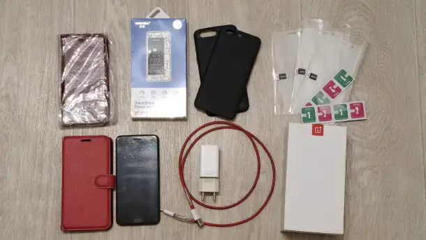 Смартфон Oneplus 5 6GB 64GB  АКБ, ЗУ, плёнки, чехлы, фотография 2