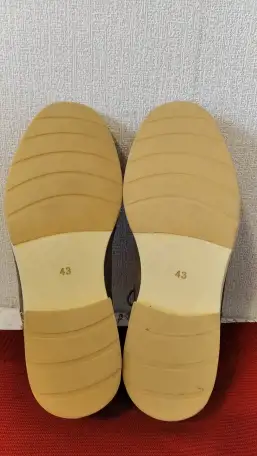 Муж. туфли из натур. замши 43-43,5 р-р, фотография 5