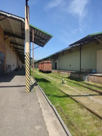 Перегрузка вагонов, фотография 2
