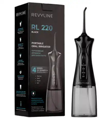 Ирригатор портативный Revyline RL 220, Black, фотография 1