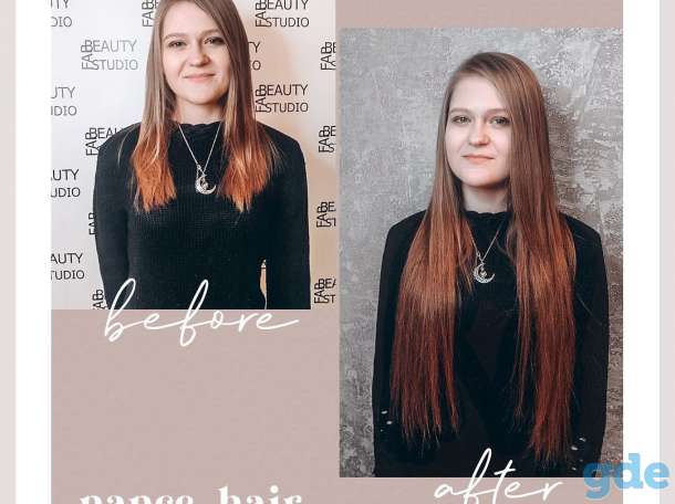 Наращивание волос, фотография 3