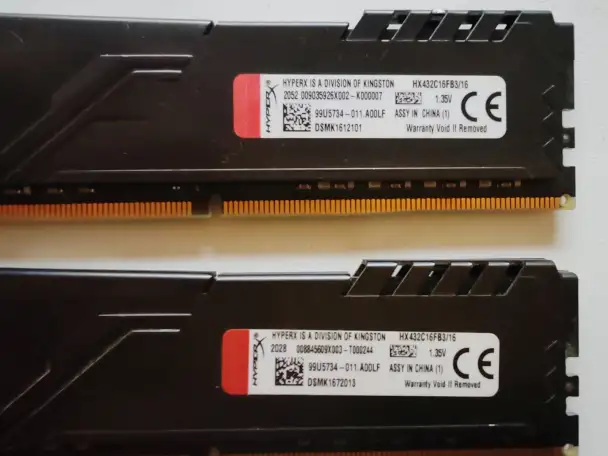 Оперативная память HyperX Fury 16GB DDR4 PC4-25600, фотография 1