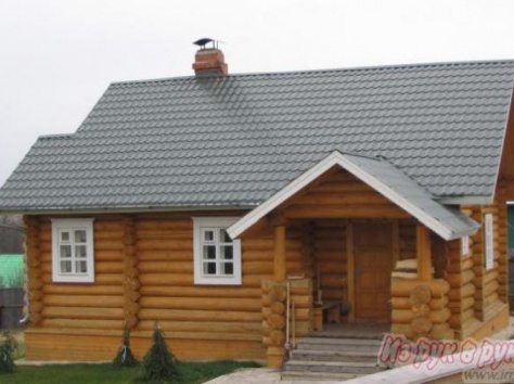 срубы домов и бань, фотография 1