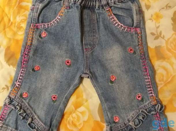 Вещи на девочку 6-8мес, б.у в отличном состоянии-3шт, фотография 1