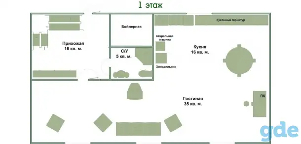 Меблированный коттедж в пригороде Бреста (Клейники), фотография 2