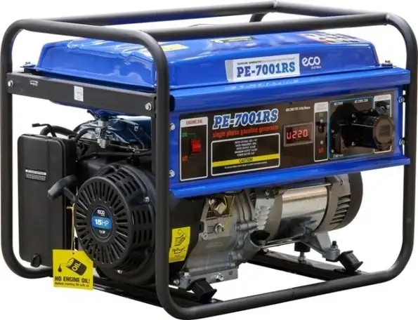 Бензиновый генератор eco pe-7001rs, фотография 1
