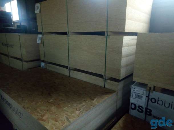 Плита ОСБ влагостойкая 9мм для кровли, пола и потолка, фотография 2