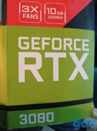 Видеокарта Gigabyte NVIDIA GeForce RTX 3080 10GB, фотография 2