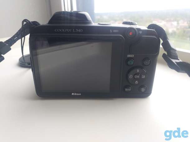 Продам фотоаппарат Nikon coolpix l340, фотография 3