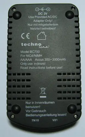 интеллектуальное зарядное устройствоTechnoLine BC-700, фотография 3