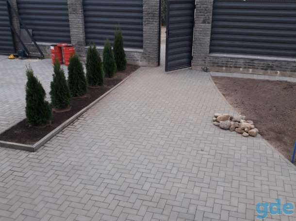 Укладка тротуарной плитки, фотография 4