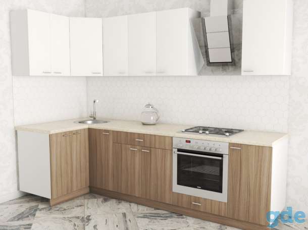 Готовая КУХНЯ ХоумЛайн Луиза Люкс угловая, фотография 1