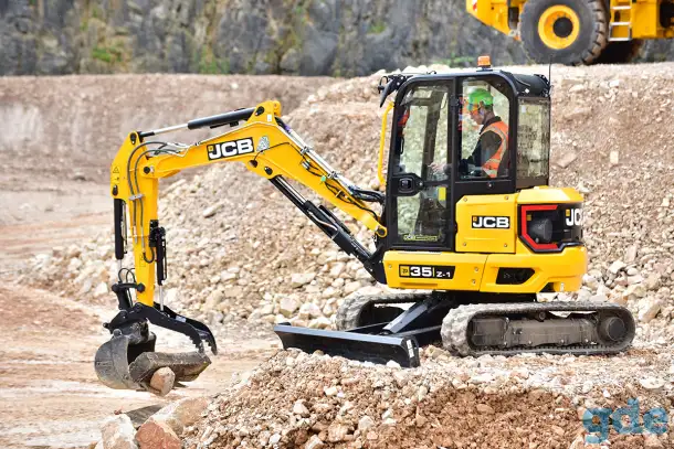 Мини-экскаватор JCB 35Z-1, фотография 1