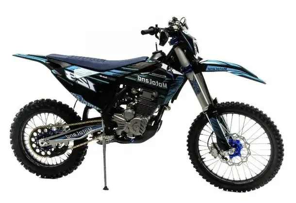 Мотоцикл кросс motoland xt 250 st 21/18 (172fmm-4v) синий, фотография 1