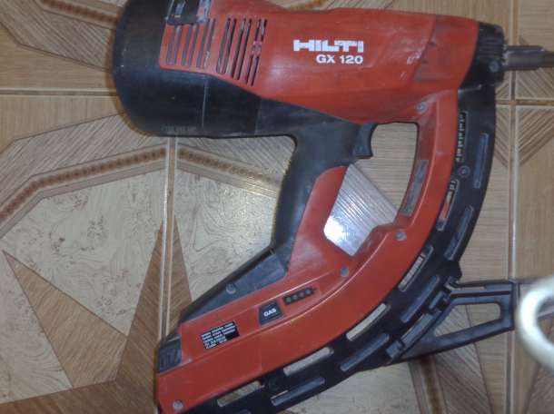 Газовый монтажный пистолет HILTI GX-120, фотография 5