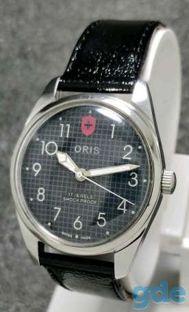 Мужские механические винтажные часы Oris швейцарские 80s BW01 38 мм, фотография 3