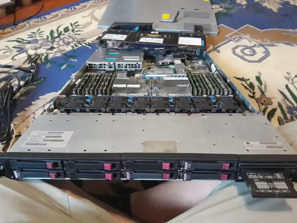 Сервер HP Proliant DL360 G7 2x Xeon X5675 60GB RAM, фотография 2