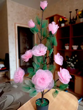Цветы ручной работы., фотография 2