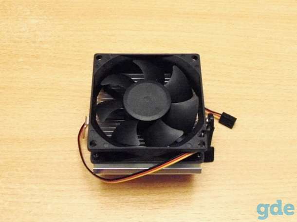 Кулер Gembird S8025H для AMD Socket AM4,AM3,AM2,FM1. Вентилятор - 80 мм. 2000 об/мин. 3-pin. 22дБ., фотография 1