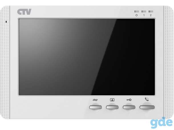 Видеодомофоны CTV: мониторы, вызывные панели, комплекты, фотография 8