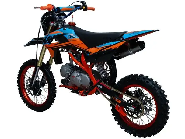 Питбайк kayo evolution k125em 17/14 krz (механ. сцепл., эл. стартер 2024, фотография 5