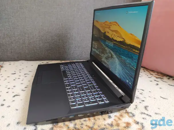 игровой ноутбук RTX 3070, i5 10400, 8gb ddr4, 1920x1080 144Hz IPS дисплей, 512 ССД, фотография 4
