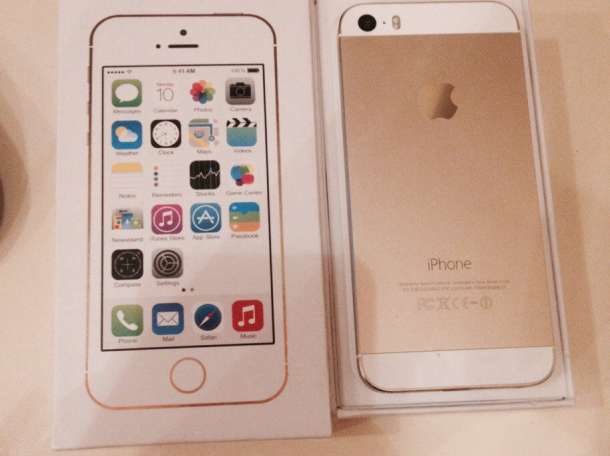 Продается телефон iPhone 5S Gold, фотография 1
