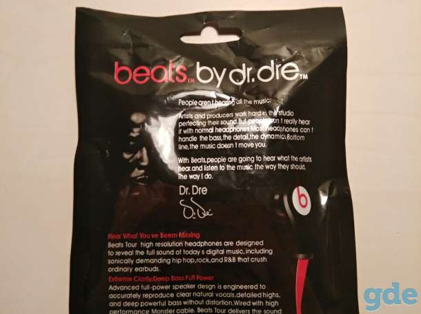 Продам наушники Beats by Dr.Dre urBeat, фотография 3