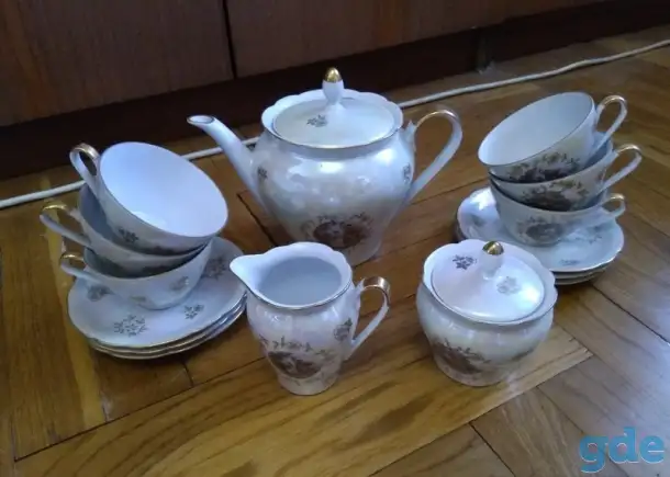 Сервиз чайный кофейный. KAHLA. GDR ГДР, фотография 1