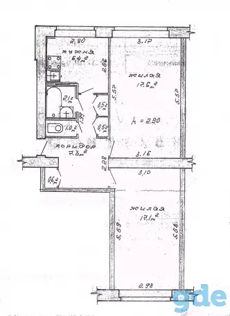 Продажа 2-х комнатной квартиры в г. Минске, ул. Ташкентская, дом 22-4 (р-н Чижовка), фотография 20