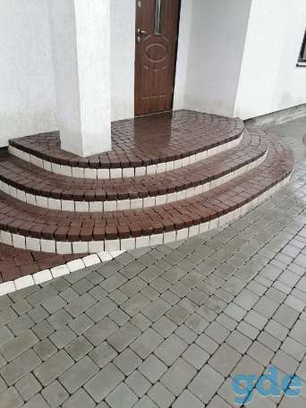 Укладка тротуарной плитки, фотография 1