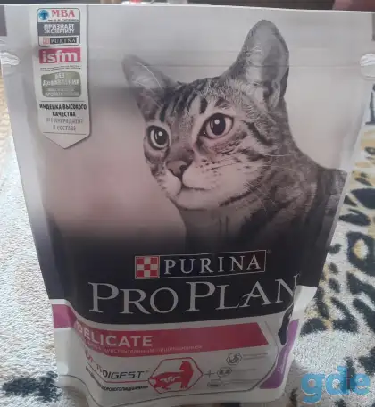 Корм сухой для кошек Purina Pro Plan.Корм Purina Pro Plan сухой для кошек с чувствительным пищеварением (индейка). Описа, фотография 1