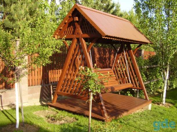 садовые качели, фотография 3