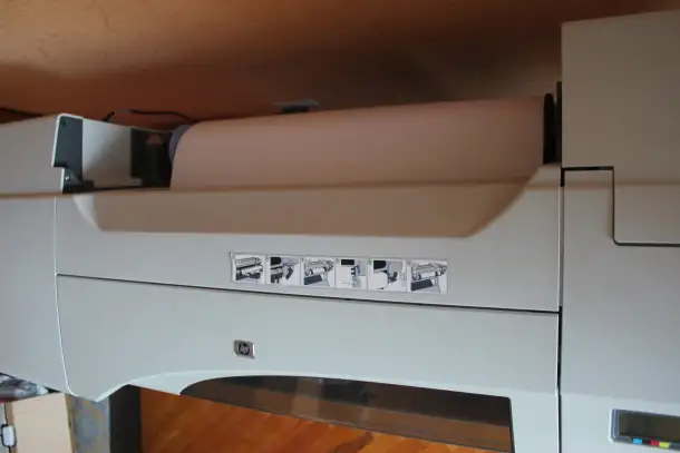 Широкоформатный струйный плоттер HP DesignJet 510, фотография 3