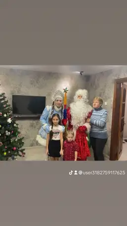 Дед Мороз и Снегурочка.       г.Могилёв, фотография 6