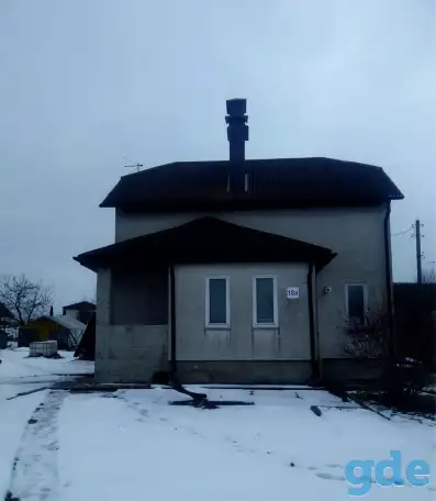 Продается 100% к проживанию жилой современный дом, д. Кривое село, Петришковский с/с, 2 км от Заславля, фотография 1