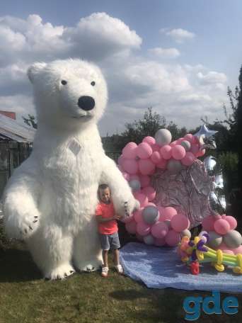 Прекрасный Белый Мишка украсит любой ваш праздник, фотография 4