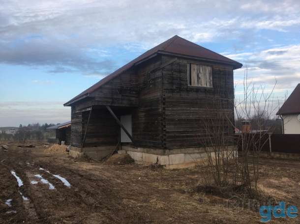 Продается готовый дом из бруса 9 на 9 , с крышей 