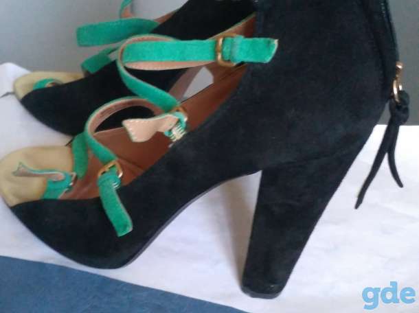 Красивые открытые туфли ZARA р. 39-40, фотография 6