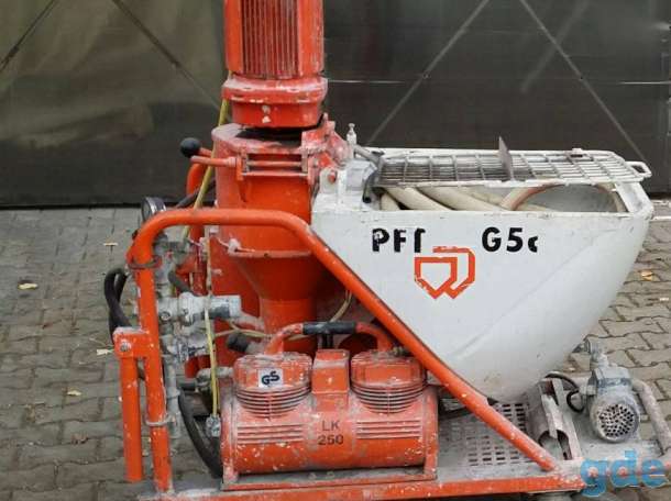 Продаётся штукатурная станция PFT G5c, фотография 1